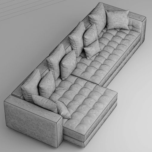 FLou Doze Sofa 3D Model 2