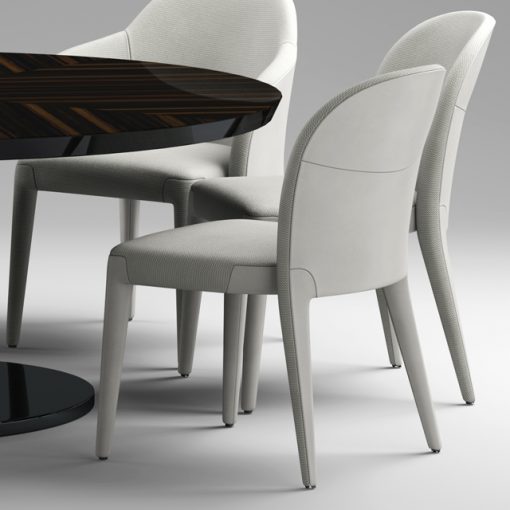 Fendi Audrey Table & Chair 3D Model 5