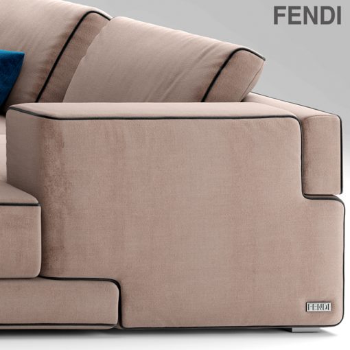 Fendi Casa Sloane Sofa 3D Model 3