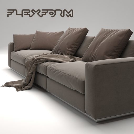 Flexform Beauty Sofa 3D Model 2