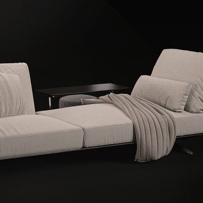 Flexform Evergreen Composition Sofa 3D Model
