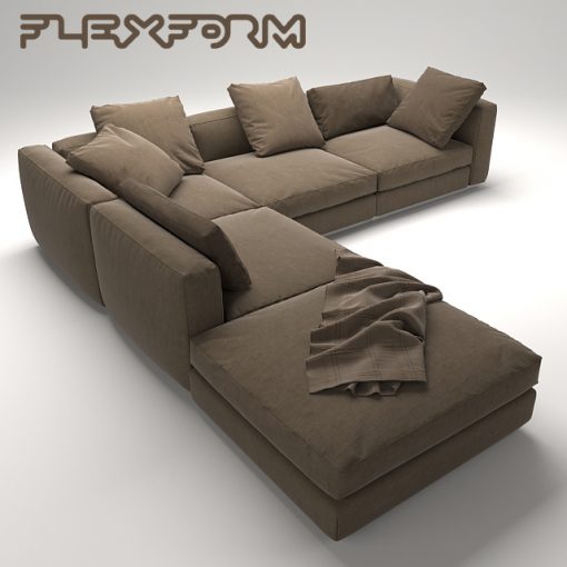 Flexform MAL Sofa 3D Model