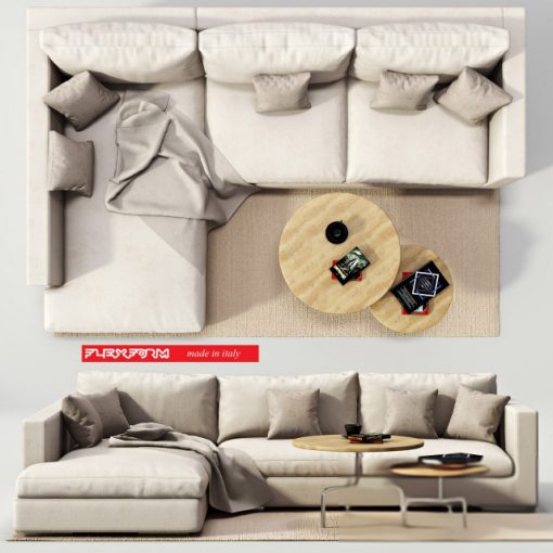 Flexform Magnum Sofa Set 3D Model