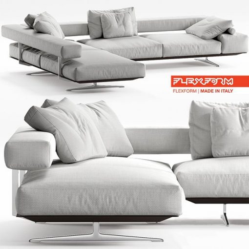 Flexform Wing Sofa 3D Model