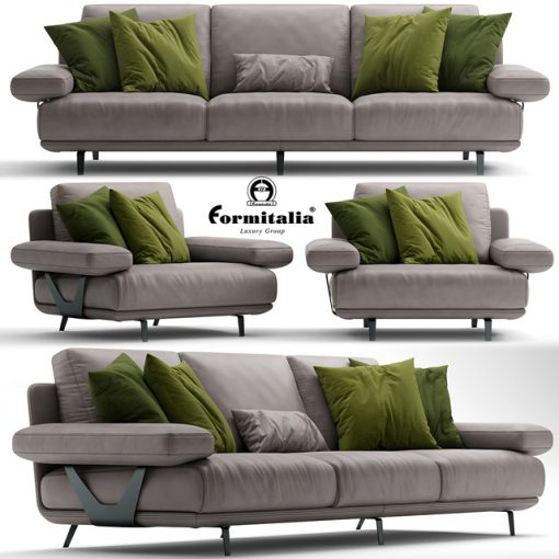 Formitalia V127 Sofa Set 3D Model