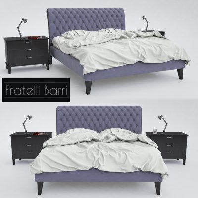 Fratelli Barri Bed 3D Model
