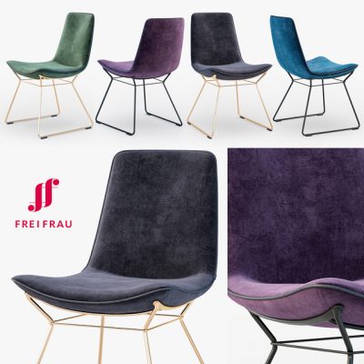 Freifrau Amelie Basic Chair 3D Model
