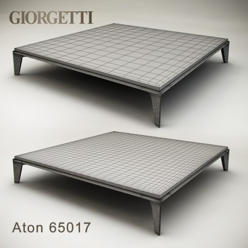 Giorgetti Aton Table 3D Model 3