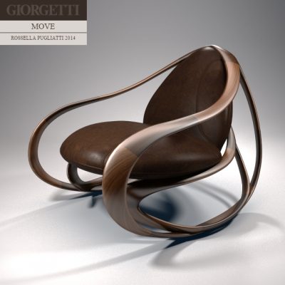 Giorgetti Move Armchair 3D Model