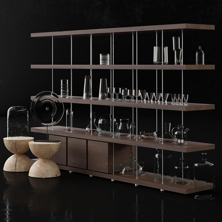 Glass Collection 3D model