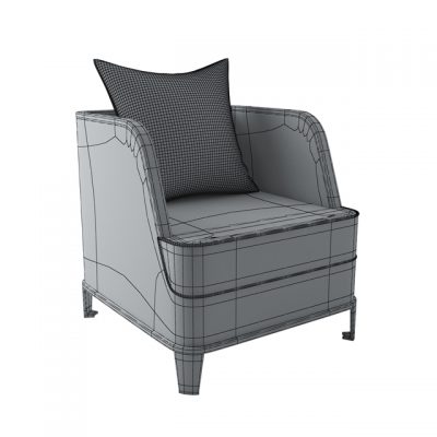 Glyn Peter Machin Sofa Set 3D Model 3