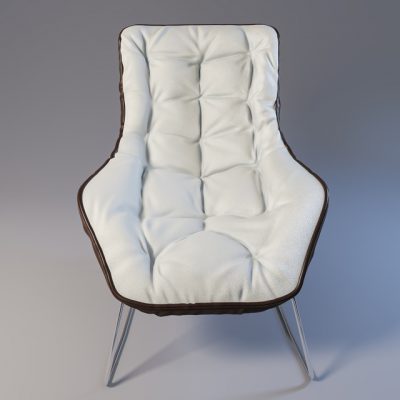 Grandtour Zanotta Chair 3D Model