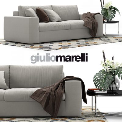 Gulio Marelli Sofa 3D Model