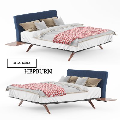Hepburn Bed 3D Model