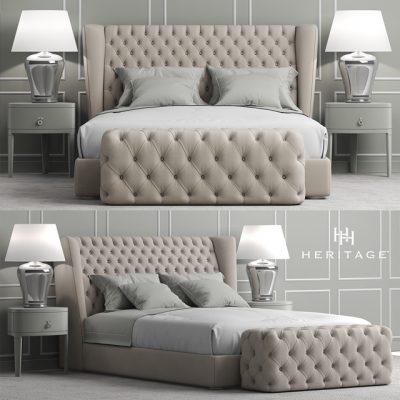 Heritage Collection Four Seasons Bed 3D Model