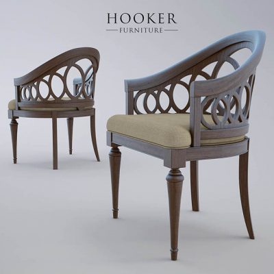 Hooker Furniture Dining Room Cambria Chair 3D Model