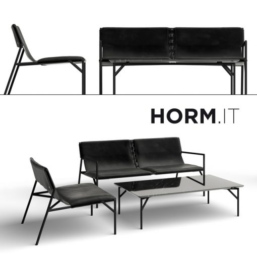 Horm Tout le Jour Sofa Set 3D Model