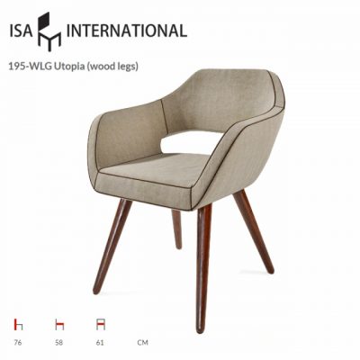 ISA International 195 WGL Utopia Armchair 3D Model