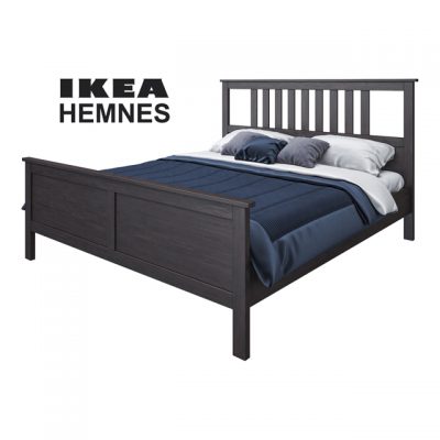 Ikea Hemnes Bed 3D Model