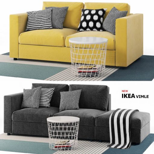 Ikea Vimle Sofa Set 3D Model