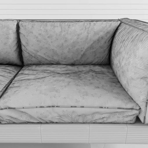 Illum Wikkelso Sofa 3D Model 2