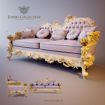 Jumbo Collection BOH-73 Sofa 3D Model