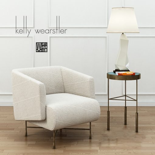 Kelly Wearstler Bijoux Lounge Chair 3D Model