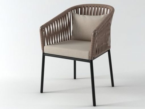 Kettal Bitta Chair Outdoor Furniture 3D model 2