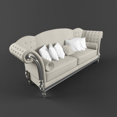 L-Neoklasika Sofa 3D Model