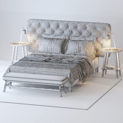Letti & Co Cookie Bed 3D Model