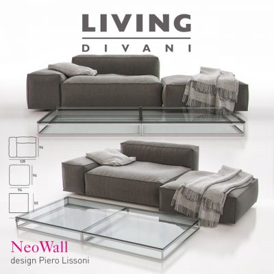 Living Divani NeoWall Sofa 3D Model