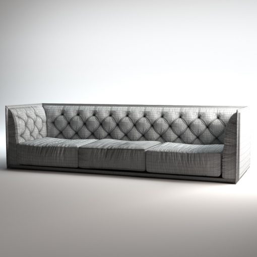 Longhi Napoleon Sofa 3D Model 3
