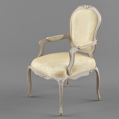 Louis Classic Chair 3D Model