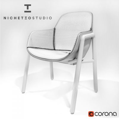 Luca Nichetto Stella Chair 3D Model