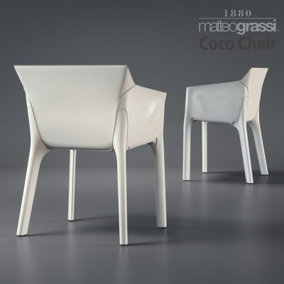 Matteograssi Coco Armchair 3D Model