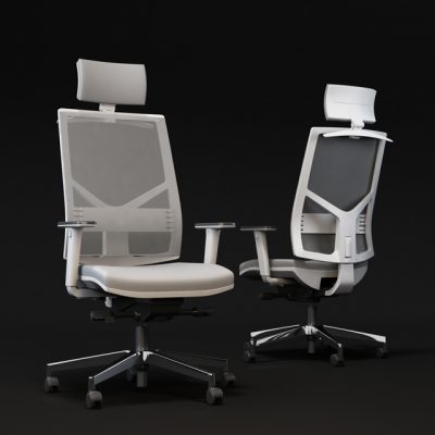 Mecplast Play Office Chair 3D Model