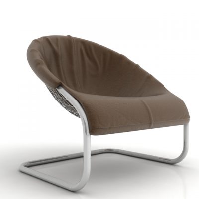 Minotti Cortina Chair 3D Model