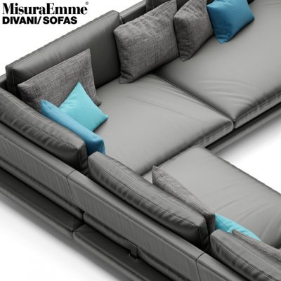 Misuraemme Borderline Sofa 3D Model