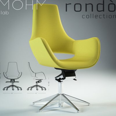Mohm Rondo Armchair 3D Model