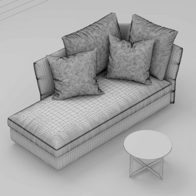 Molteni&C Holiday Vol.03 Sofa 3D Model