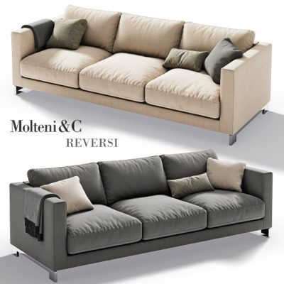 Molteni&C Reversi Vol.02 Sofa 3D Model