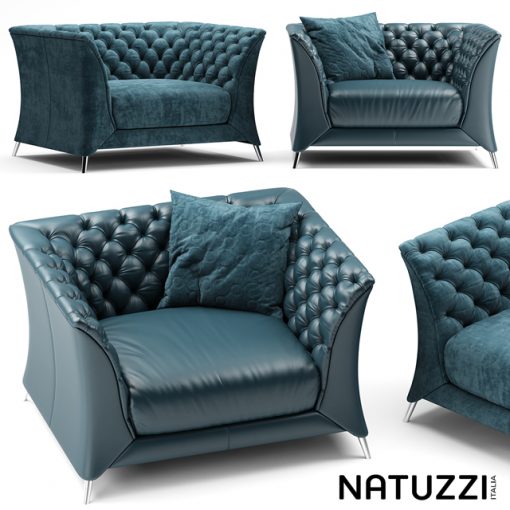 Natuzzi La Scala Armchair 3D Model