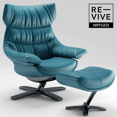Natuzzi Re-Vive Armchair 3D Model