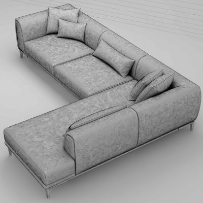 Natuzzi Trevi Sofa 3D Model