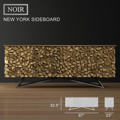 Noir New York Sideboard 3D Model