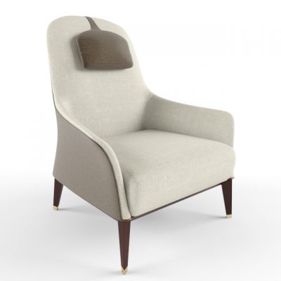 Normal Wing Giorgetti Armchair 3D Model