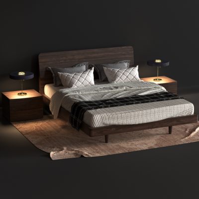 Novamobili Dedalo Bed 3D Model