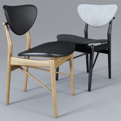 OneCollection Finn Juhl Dining Chair 3D Model