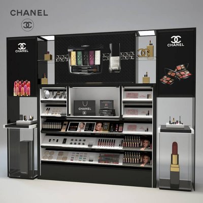 Chanel Cosmetics Display 3D model