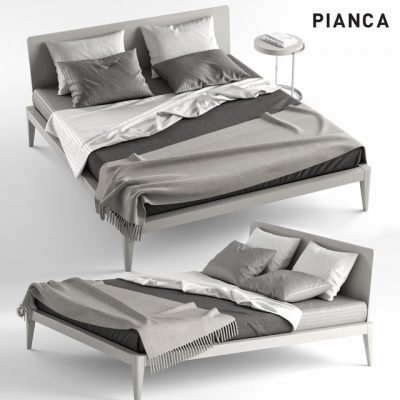Pianca Spillo Bed 3D Model
